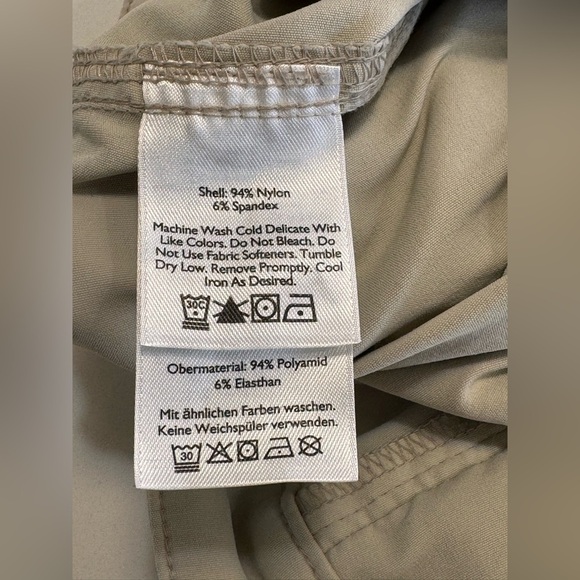 Eddie Bauer Travex Pants Mens 35x32 Horizon Guide Chino Nylon Outdoor Hiking - Picture 6 of 11